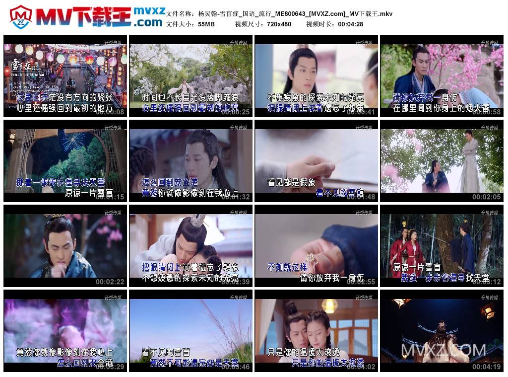 杨炅翰-雪盲症_国语_流行_ME800643